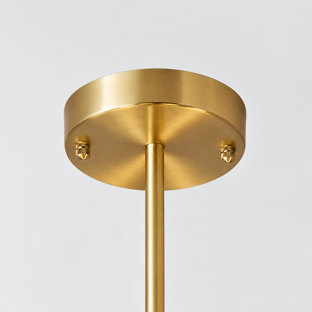 Opal glass globe chandelier — original product photograph 21