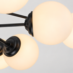 Opal glass globe chandelier — original product photograph 37