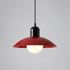 Curved metal pendant light, original gallery photograph 19
