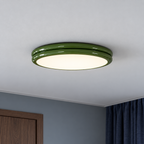 Double rim flush ceiling light, photo 01