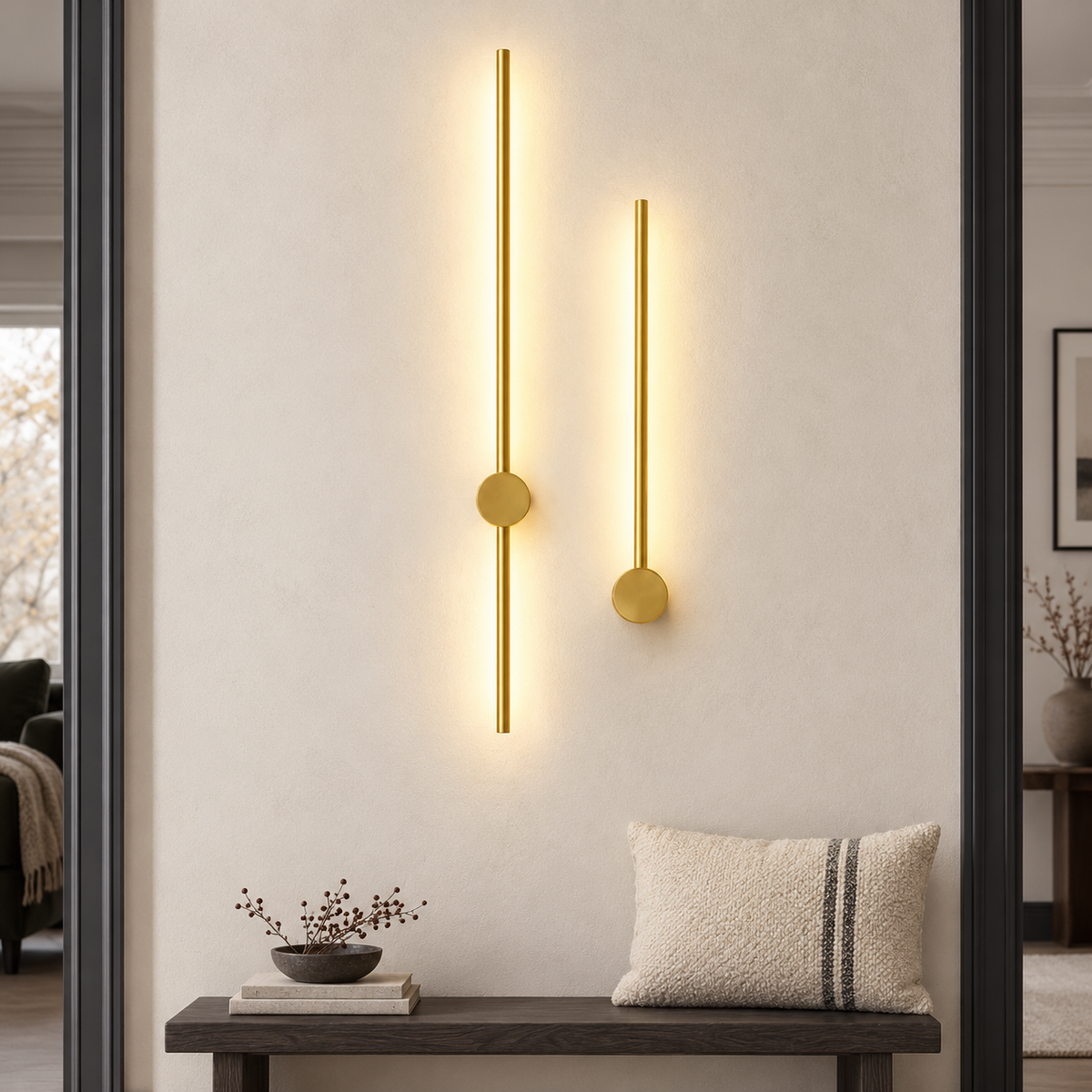 Linear wall light – gallery photograph 03