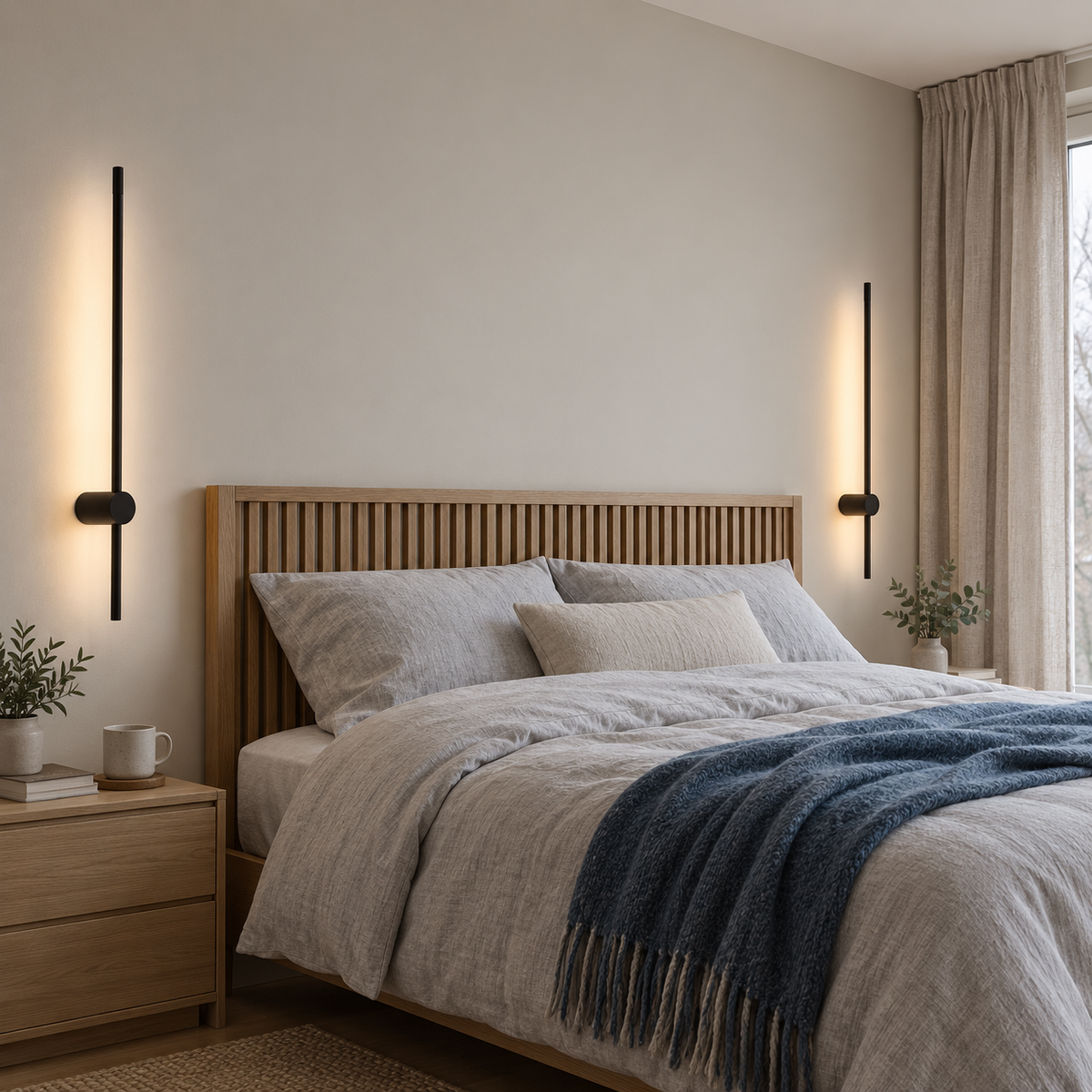 Linear wall light – gallery photograph 07