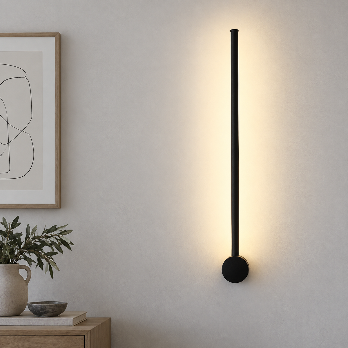 Linear wall light – gallery photograph 08