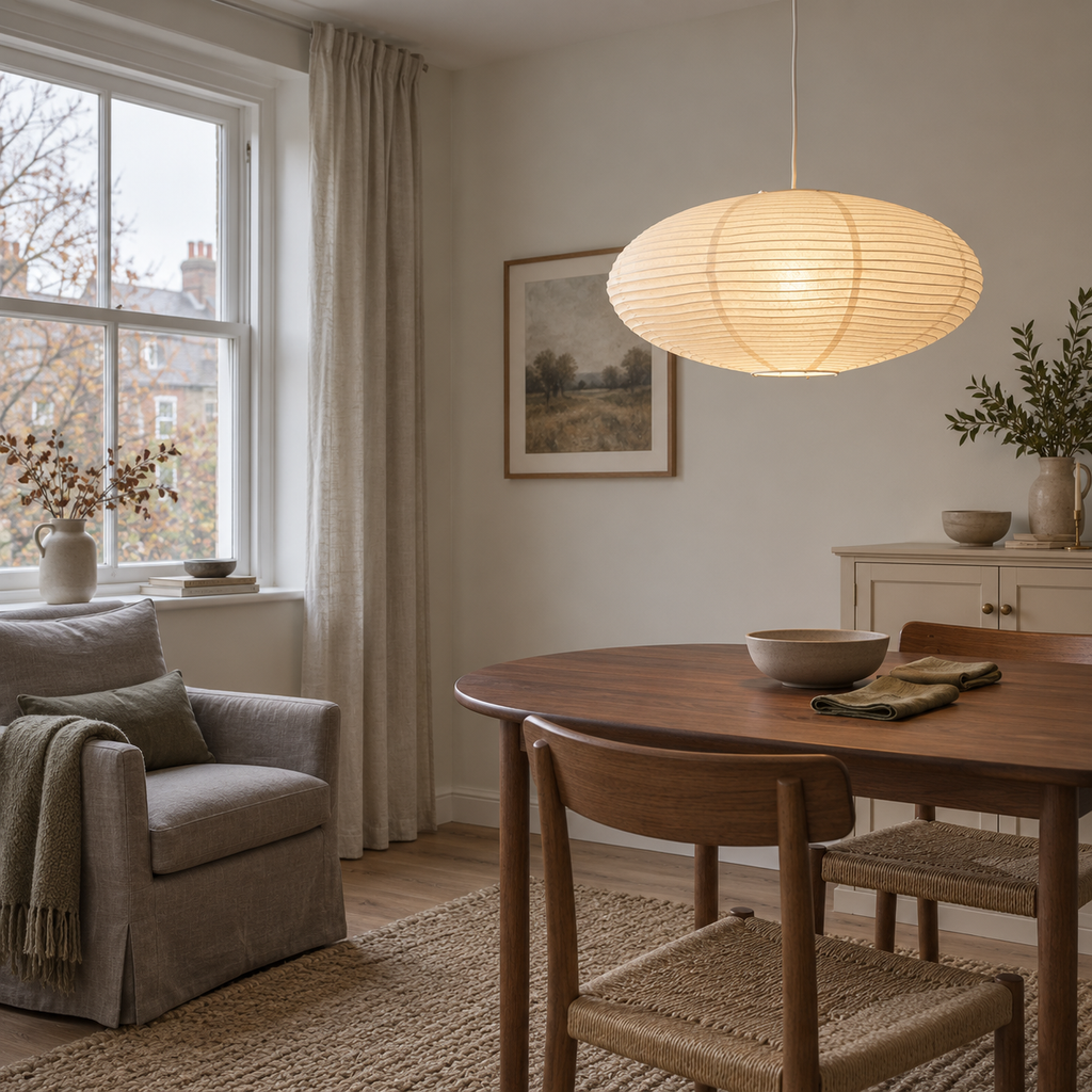 Paper pendant light — gallery view 03