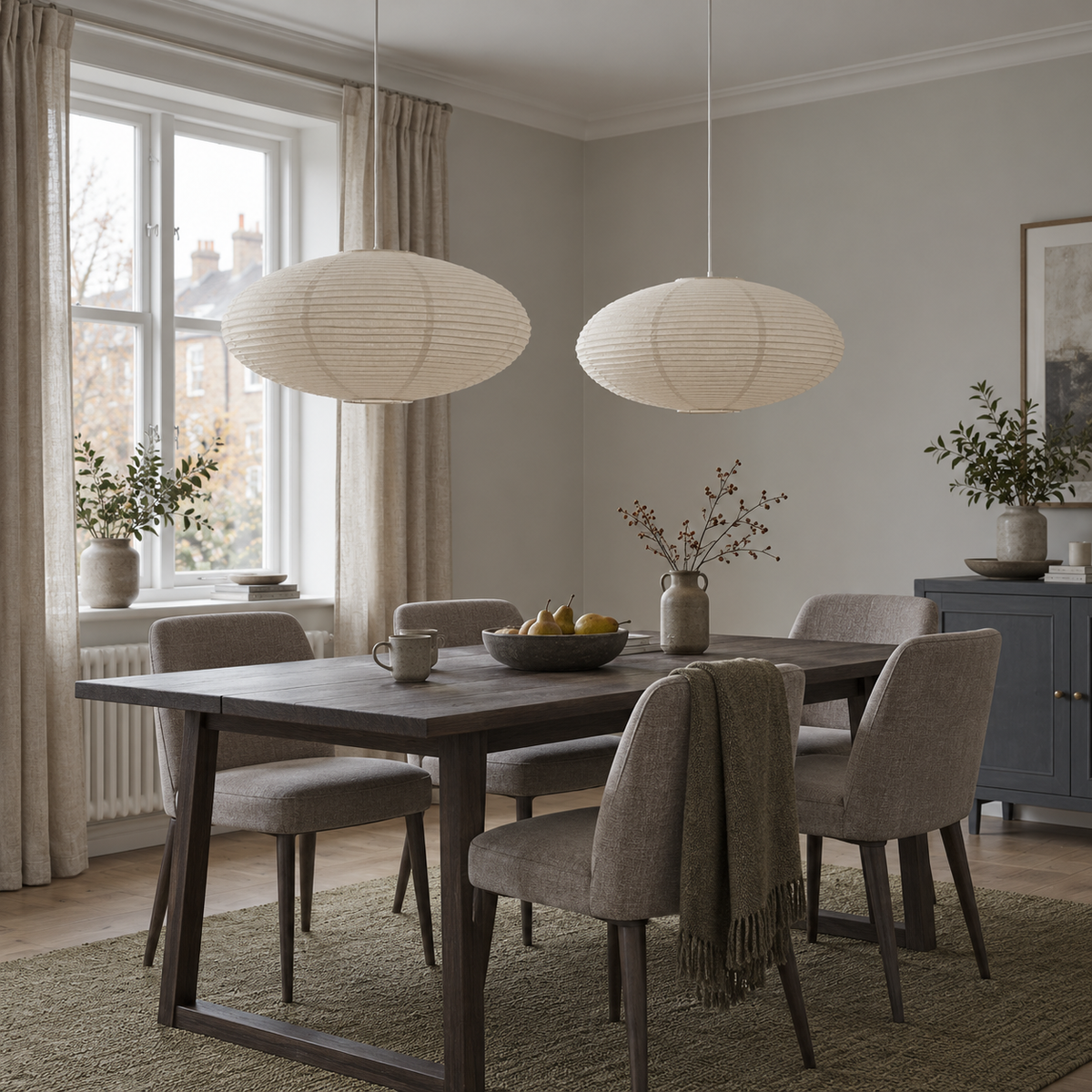 Paper pendant light — gallery view 05