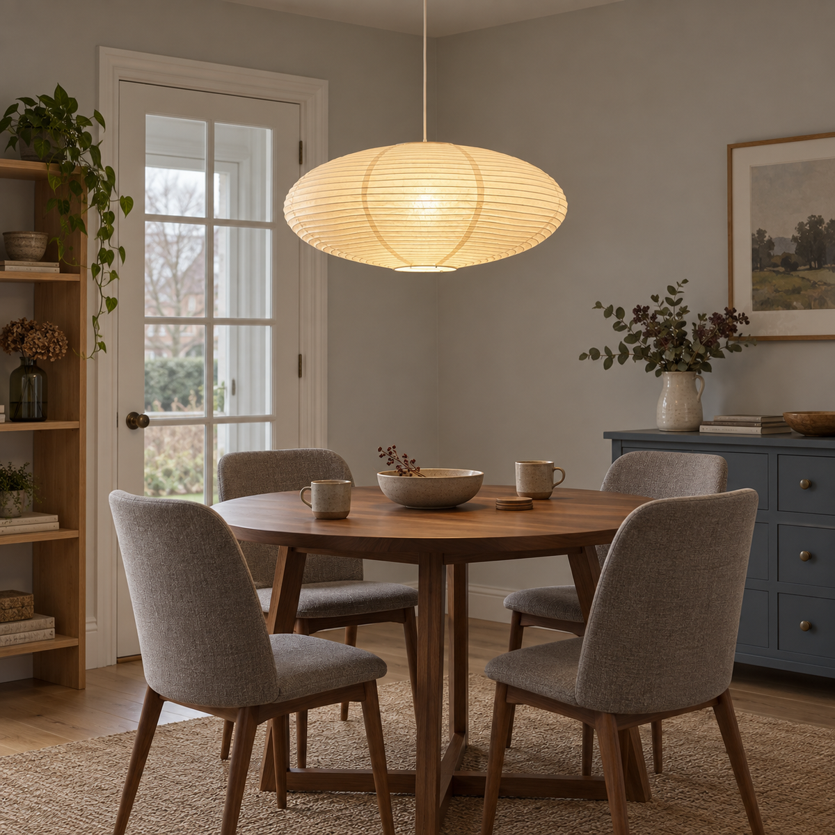 Paper pendant light — gallery view 07