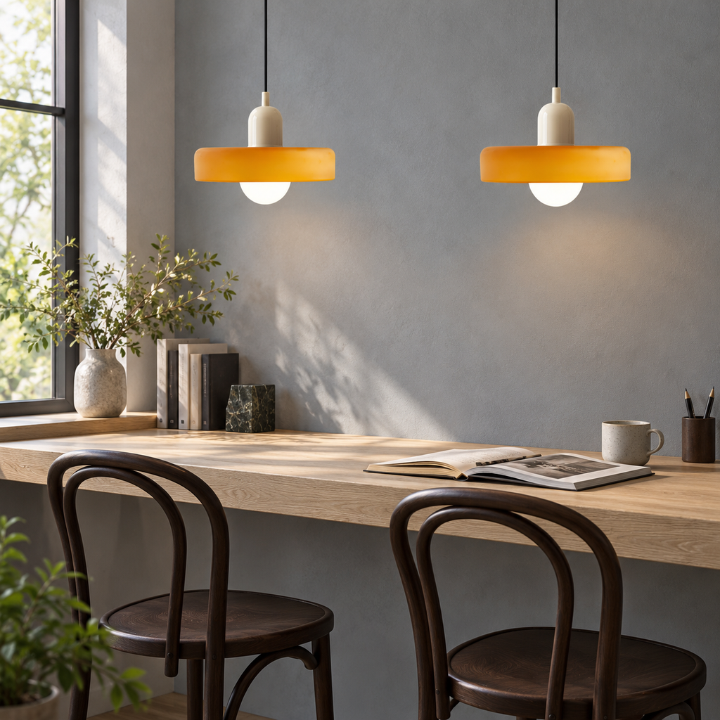 Layered glass pendant light — gallery view 8