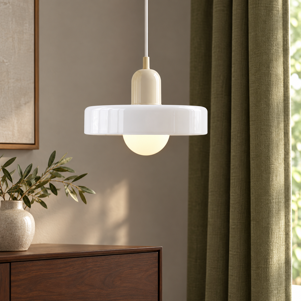 Layered glass pendant light — gallery view 10