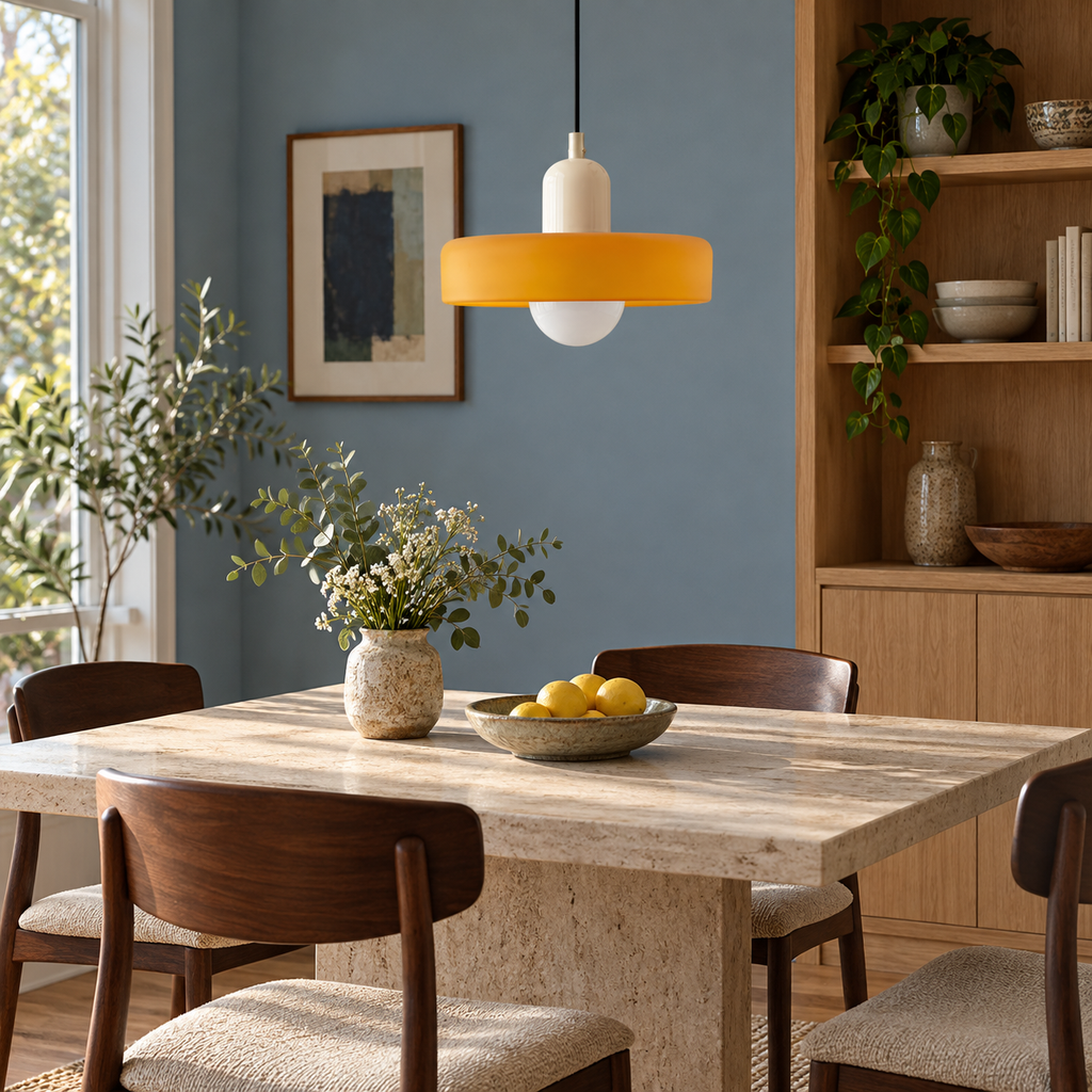 Layered glass pendant light — gallery view 11