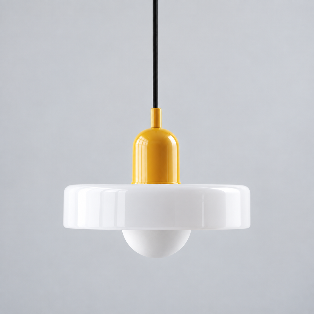 Layered glass pendant light — gallery view 17