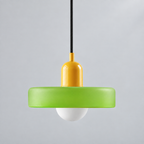 Layered glass pendant light — gallery view 22