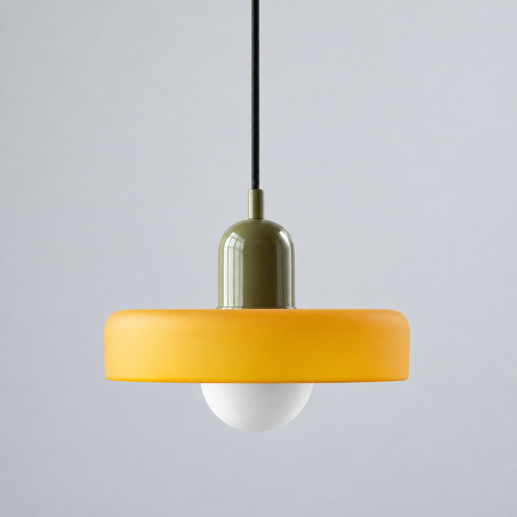 Layered glass pendant light — gallery view 29