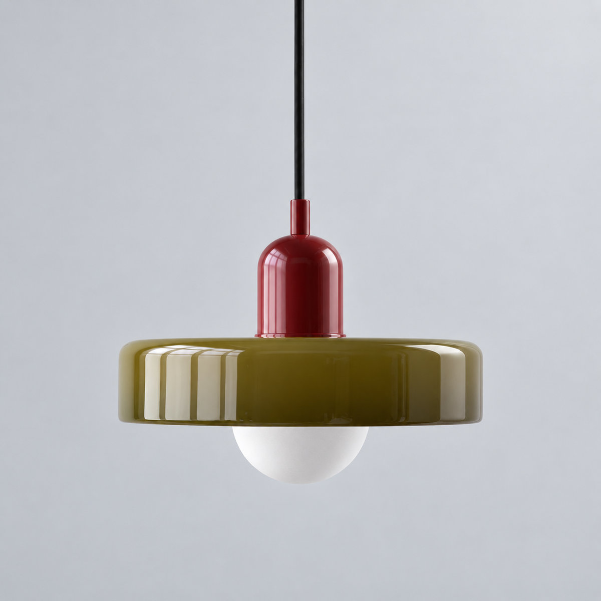 Layered glass pendant light — gallery view 30