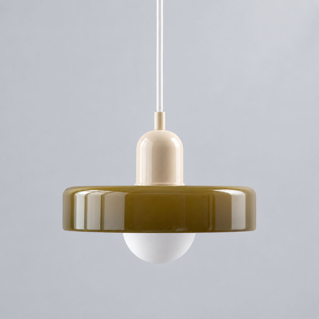 Layered glass pendant light — gallery view 32
