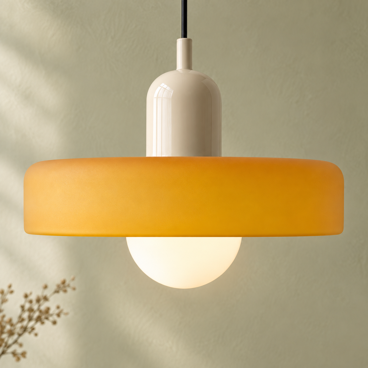 Layered glass pendant light — gallery view 49