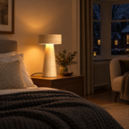 Original stone drum table lamp photograph gallery-04
