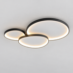 Black three-disc ceilinglight photograph 07