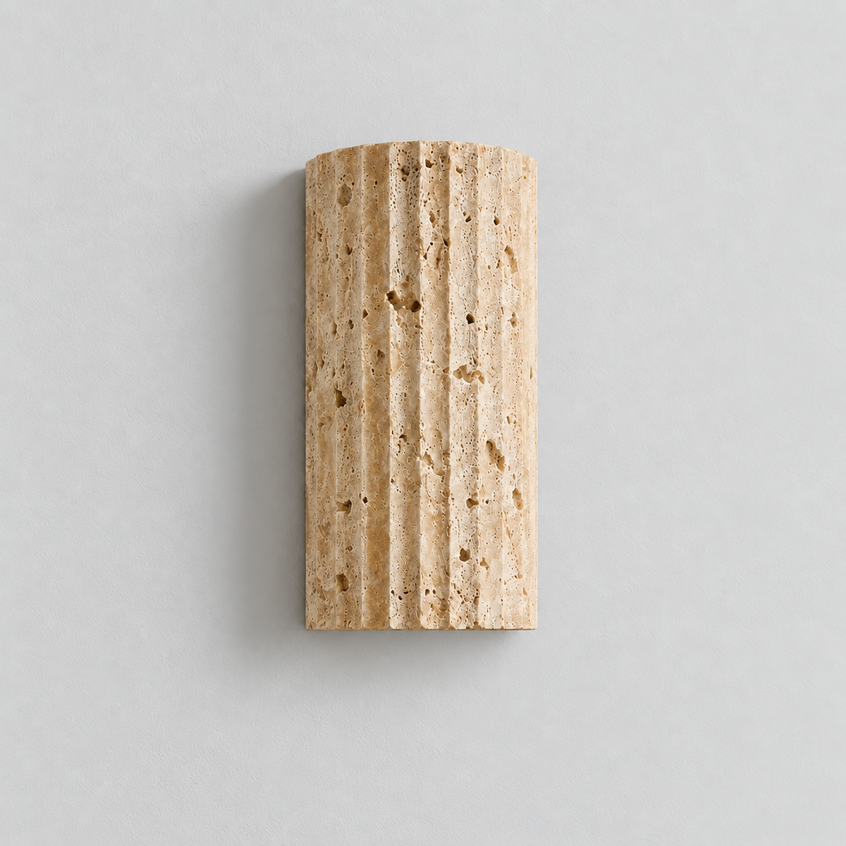 Travertine wall light, photo 06